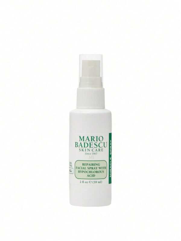 Mario Badescu Repairing Facial Spray With Hypochlorous Acid 59 Ml – Facial Spray, Repairing, For Sensitive Skin, Hypochlorous Acid, Suitable For Post-Workout Cooling