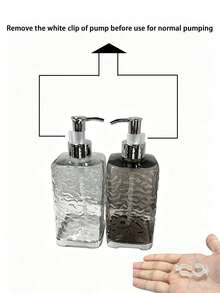Botol Dispenser Sabun Tangan Mewah - Botol Gel Mandi yang Dapat Digunakan Kembali dengan Pompa Mandi Dekoratif untuk Dekorasi Rumah, Musim Gugur, dan Kembali ke Sekolah - warna-warni - View 9