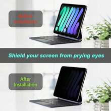 High-Definition Tempered Glass Film Is Suitable For 10th Gen (10.9-Inch)2022, Air4 (10.9-Inch)2020, Birthday, Gift For Family And Friends - Black - View 6