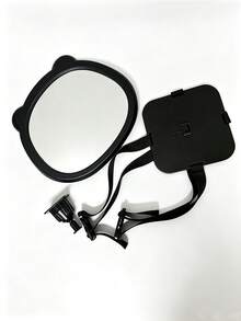 SHEIN 1 Car Seat Rearview Mirror, Acrylic Mirror, Car Children's Rearview Mirror - Black - View 4