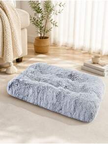 Long Haired PV Plush 40 Hair High Rectangular Detachable Washable Small Dog And Kitten Cushion Nest - Multicolor - View 5