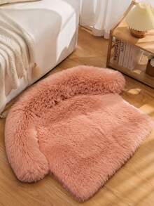 Round Dog Nest, Two Types Of Dogs, Half Circle Pet, Half Circle Low, Half Circle Sofa, Ordinary Scraping Pad, Pet Dog, Long Hair - Multicolor - View 11