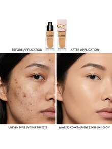 Yves Saint Laurent All Hours Glow Foundation LW9 25 Ml – Foundation, Luminous Finish, For Women With Dry Skin, LW9, Hyaluronic Acid, Suitable For Daily Office Wear - LW9 - View 4