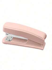 1pc Solid Color Office Stapler, Lightweight & Effortless Stapler, Multi-Function Binding Machine, Durable Stapler For Students, Back To School, School Supplies - Multicolor - View 14