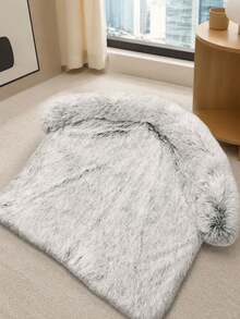 Round Dog Nest, Two Types Of Dogs, Half Circle Pet, Half Circle Low, Half Circle Sofa, Ordinary Scraping Pad, Pet Dog, Long Hair - Multicolor - View 5