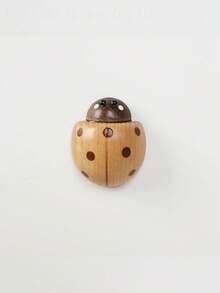 Wooden Ladybug Bottle Opener Fridge Magnet, Creative Beetle Magnetic Bottle Opener, Wood Craft Decor For Refrigerator - View 8