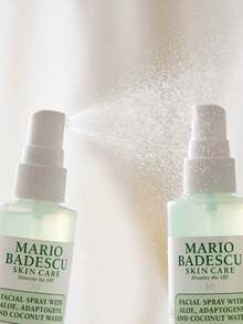 Mario Badescu رذاذ الوجه بالصبار والمكيفات والماء جوز الهند 59 مل - أبيض - مشاهدة 2