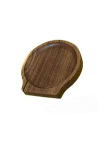 1pc Rosewood Spoon Rest For Kitchen Countertop Heat Resistant Utensil Holder Rack For Spatula Ladle Cooking Tools Home Decor Scandinavian Style Must Haves Christmas Stocking Stuffers Gift Idea - Brown - View 13