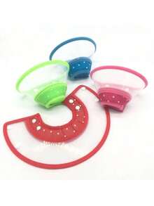 Pet Elizabeth Collar For Cats & Dogs, Anti‑Bite Anti‑Lick Neck Cone, Prevent Pets From Licking Wounds, Post‑Surgery Recovery Protective Collar For Dogs & Cats, Pet Health Medical Care - Multicolor - View 6