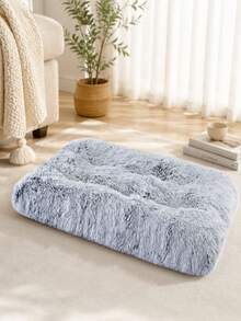Long Haired PV Plush 40 Hair High Rectangular Detachable Washable Small Dog And Kitten Cushion Nest - Multicolor - View 7
