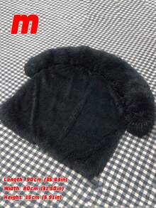 Round Dog Nest, Two Types Of Dogs, Half Circle Pet, Half Circle Low, Half Circle Sofa, Ordinary Scraping Pad, Pet Dog, Long Hair - Multicolor - View 18