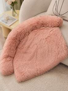 Round Dog Nest, Two Types Of Dogs, Half Circle Pet, Half Circle Low, Half Circle Sofa, Ordinary Scraping Pad, Pet Dog, Long Hair - Multicolor - View 10