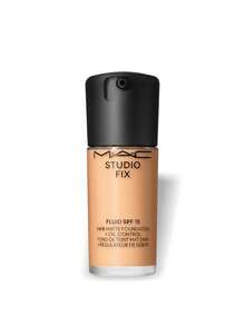 Mac Studio Fix Fluid SPF15 NC20 30ml – Foundation, 24-Hour Matte, For Oily Skin, NC20, Suitable For Daily Makeup Routine - NC20 - View 3
