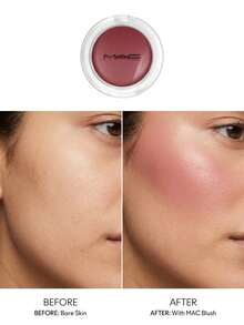 MAC Glow Play Blush Plush Pepper 7.3 G – Blush, Radiant Finish, For Makeup Enthusiasts, Plush Pepper, Suitable For Daily Makeup Routine - Plush Pepper - View 3