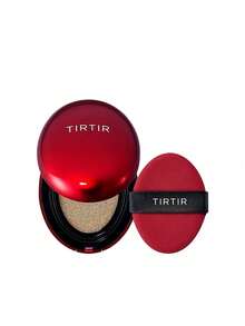 TIRTIR Mask Fit Red Cushion 24W Soft Beige 18 G – Cushion Foundation, Long-Lasting, For All Skin Types, Soft Beige, Suitable For Daily Makeup Routine - 24W Soft Beige - View 5