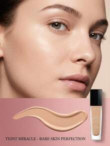 Lancôme Teint Miracle Foundation 04 Beige Nature 30 Ml – Foundation, Hydrating, For Women, 04 Beige Nature, SPF 15, Suitable For Daily Beauty Routine - 04 Beige Nature - View 4