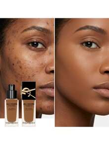 Yves Saint Laurent All Hours Foundation DN5 25 Ml – Foundation, Luminous Matte, For Deep Skin Tones, DN5, Hyaluronic Acid, Suitable For Daily Face Makeup - DN5 - View 4