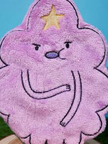 ADVENTURE TIME X POKOJA LAND 1 buah Handuk Gantung Kartun Lucu, Kain Lembut Berwarna Karang dengan Bordir Kartun Halus dan Cincin Gantung Terintegrasi untuk Penyimpanan Mudah, Daya Serap Tinggi, Cepat Kering, Cocok untuk Dapur, Kamar Mandi, Asrama, dan Dekorasi Rumah - MultiWarna - View 6