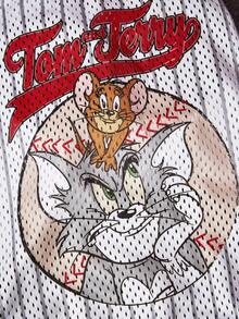 TOM & JERRY X SHEIN Pet T-Shirts: Cute Anti-Shedding Vests For Small Dogs And Cats (Spring/Summer Collection) - Multicolor - View 2