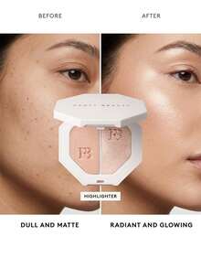 Fenty Beauty Killawatt Freestyle Highlighter Lightning Dust/Fire Crystal 8 G – Highlighter, Long-Wear, For All Skin Tones, Champagne, Suitable For Face And Body Makeup - Lightning Dust / Fire Crystal - View 3