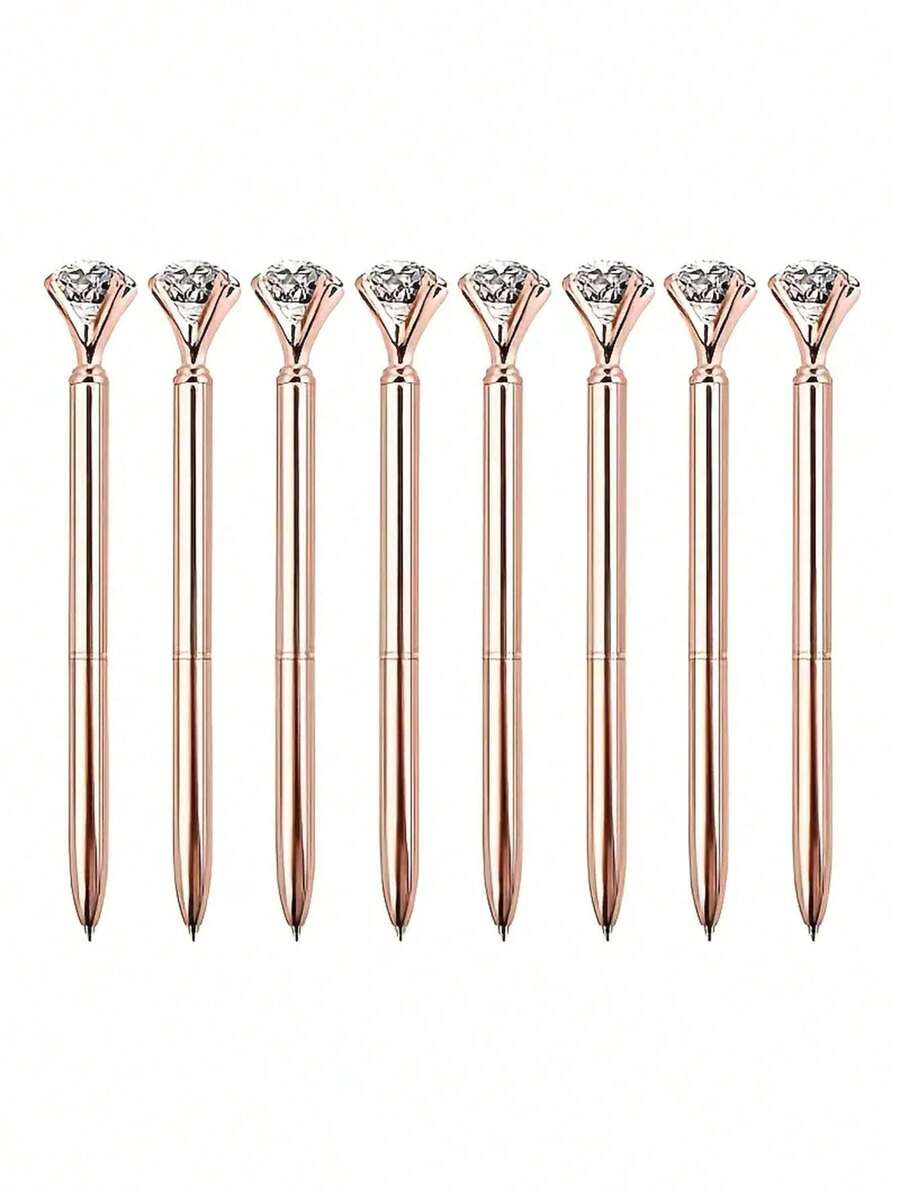 10 Pieces / 5 Pieces / 1 Piece Diamond Pen And Crystal Bridal Shower ...
