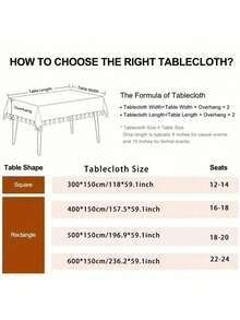 1PC Large Rectangular White Satin Polyester Tablecloth - Machine Washable Reusable Wedding Party Banquet Table Cover For Long Tables Gatherings Decor - Multicolor - View 2