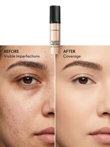 MAC Pro Longwear Concealer NC45 9 Ml – Matte Finish, Full Coverage For Dark Circles And Blemishes, Water-Resistant Liquid Base, Ideal For Medium-Deep Tones, Professional Quality, All-Day Wear Performance - NC15 - View 3