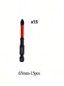 Destornillador con punta antideslizante y resistente al impacto, accesorios de herramientas - Negro - Ver 21
