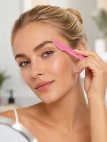 Women's Exfoliating Razor - Unisex Facial Razors, Eyebrow Shavers And Face Razors - Exfoliating Facial Razors And Exfoliating Scrubs, Eyebrow Trimmers And Shavers - Multicolor - View 7