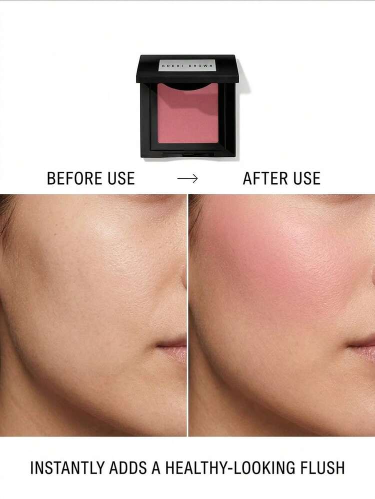 Bobbi Brown Blush Matte Tawny 3.5 G – Long-Lasting Powder For Cheeks, Highly Pigmented Smooth Texture For All Skin Tones, Professional Matte Finish, Ideal For Daily Face Makeup And Professional Look, Compact Design For Travel - Tawny - View 4