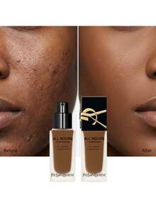 Yves Saint Laurent All Hours Foundation DW7 25 Ml – Foundation, Luminous Matte, For Deep Skin Tones, DW7 Deep, Suitable For All Day Wear - DW7 - View 4