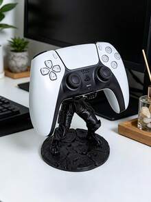 Black Knight Multi-Platform Controller Stand | Compatible Series X|S/ One And Switch Pro Controllers | Stable Support, Scratch-Resistant Design | Desktop E-Sports Decoration, Creative Player Gift - Black Knight-themed Multi-platform Controller Stand - View 4