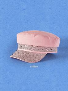 Popjeli Point Diamond Beret - Pink - View 9