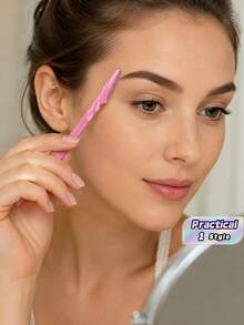 Women's Exfoliating Razor - Unisex Facial Razors, Eyebrow Shavers And Face Razors - Exfoliating Facial Razors And Exfoliating Scrubs, Eyebrow Trimmers And Shavers - Multicolor - View 1