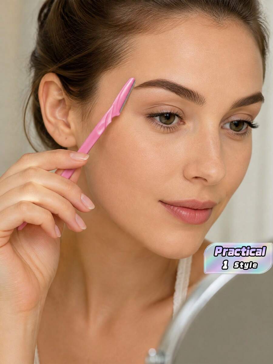Women's Exfoliating Razor - Unisex Facial Razors, Eyebrow Shavers And Face Razors - Exfoliating Facial Razors And Exfoliating Scrubs, Eyebrow Trimmers And Shavers - Multicolor - View 1