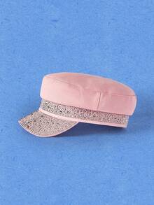 Popjeli Point Diamond Beret - Pink - View 4