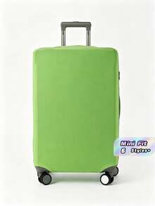 1pc Thick Elastic Luggage Cover, Suitable For 18-28 Inch Suitcases, Dust-Proof Travel Accessory - Multicolor - View 1