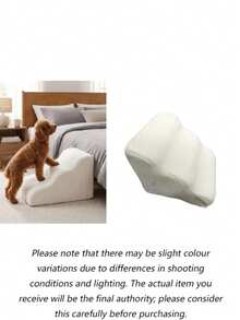 3-Tier Pet Stairs, Suitable For Dogs And Cats, Non-Slip Foam Dog Steps, Removable Washable Bed/Sofa Pet Ramp, Suitable For Small Dogs And Elderly Pets - Multicolor - View 8