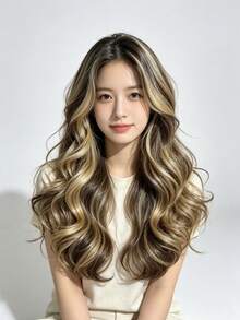 13x6 High-Definition Lace Straight Hair Wig, 200% Density, Wear And Go, Lace Closed Wig - Natural & Black - View 12