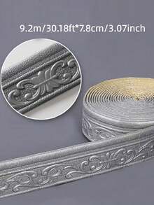 3D Self-Adhesive Wall Sticker, Edge Strip, Waist Line, TV Background Wall Decoration Strip, Kicker Line, Anti-Collision Strip, Edge Line - multicolor - View 6
