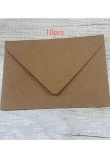 Office Envelopes, Wedding Invitation Cards, Western Business Party Invitation Cards, Holiday Gift, Party Decorative Envelope Cards, Multi-Style & Multi-Color Material, DIY Stationery, Solid Color Invitation,Christmas - multicolor - View 10