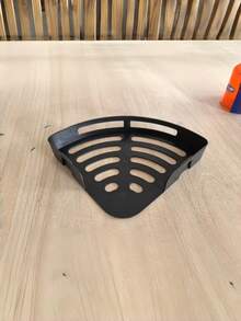 1/2PCS Multi Layer Black Matte Plastic Adhesive Wall Mounted Waterproof Anti Fall Durable Sturdy Space Saving Storage Rack Shelf Organizer For Bathroom Kitchen Office No Drill Easy Install Compact Versatile - Multicolor - View 2