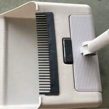 Three-In-One Broom Dustpan Set, Which Integrates Broom, Dustpan And Hidden Brush, 180 Rotation Without Dead Angle Cleaning, Automatic Rebound And Leak-Proof Scanning, Scraping Hair Without Hand Pulling, Folding And Standing Storage, Saving Space, Making Home Cleaning More Efficient And Convenient. - Triple - View 18