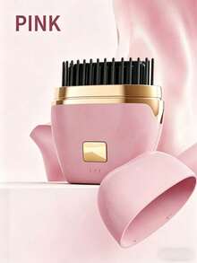 Teckwe 1pc Mini Wireless Hair Dryer, With 3 Temperature Settings, Anti-Scald Design, Rechargeable, Portable; Suitable For Home Use, Business Trips, And Daily Makeup; Equipped With A 1500mAh Battery, The Product Does Not Include A Charging Cable. - powder - View 8