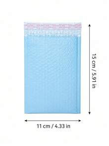 20Pcs Blue Matte Bubble Mailers, Self‑Adhesive Thickened Padded Envelopes, Waterproof Foam Shipping Packaging Bags - 20pcs/blue Bubble Bag - View 10