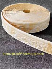 3D Self-Adhesive Wall Sticker, Edge Strip, Waist Line, TV Background Wall Decoration Strip, Kicker Line, Anti-Collision Strip, Edge Line - multicolor - View 10