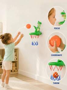 Bath Toys-Bathtub Basketball Hoop Kids Toddlers,Bath Toys Shower Toys,Suction Cup Basketball Hoop&3 Soft Balls Set Boys Girls,Birthday,Gifts Bath Toys Bath Toys Pool Toys Baby Bath Toys Baby Toys For Girls Water Toys Suction Toys Baby Toys Basketball - Multicolor - View 8
