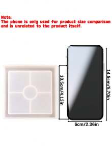 Square Paving Mold, DIY Garden Path Stepping Stone Mold, Reusable Patio Walkway Concrete Molding Tool, Easy Release Landscape Brick Maker - multicolor - View 3