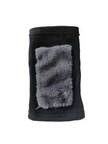 1PC Thickened Fleece Lined Thermal Heat Retention Knee Protector Leg Warmer Sports Running Skiing Winter Outdoor Unisex Adult Cold Weather Gear - Multicolor - View 5