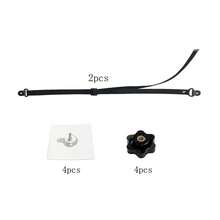 2 Packs Adjustable TV Fixing Strap, Non Drilling Adhesive Anti Tipping Furniture Anchor Point, Used For Child Safety Protection, Can Fix Flat Screen TV On Walls, Cabinets, Brackets Or Tabletops, Seismic Fixing Strap - Multicolor - View 5